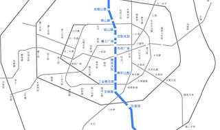 沈阳地铁二号线线路图